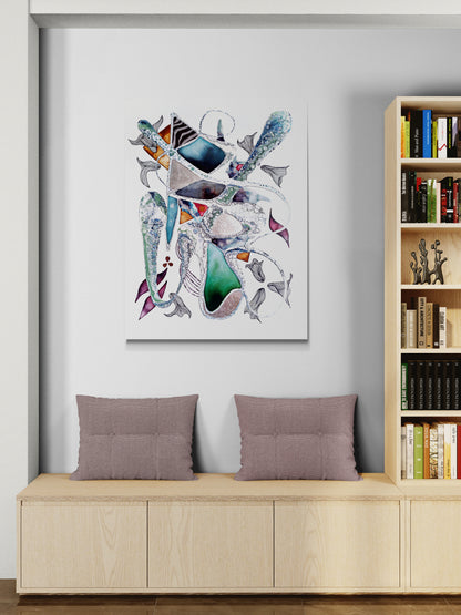 MOON DIVE 60 x 80 cm djup 4 cm
