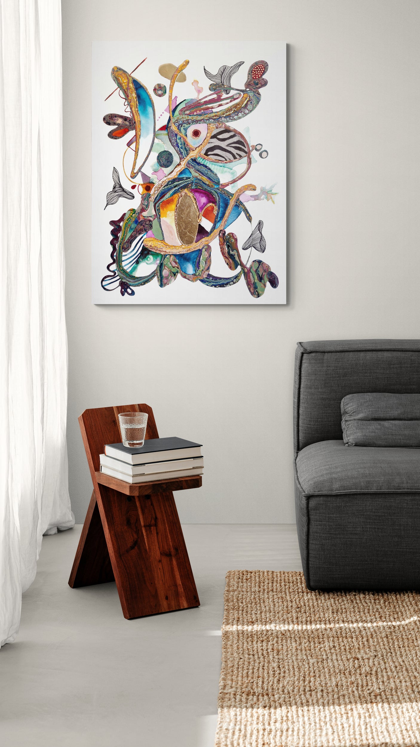 FUNKY REEF 60 X 80 cm djup 4 cm