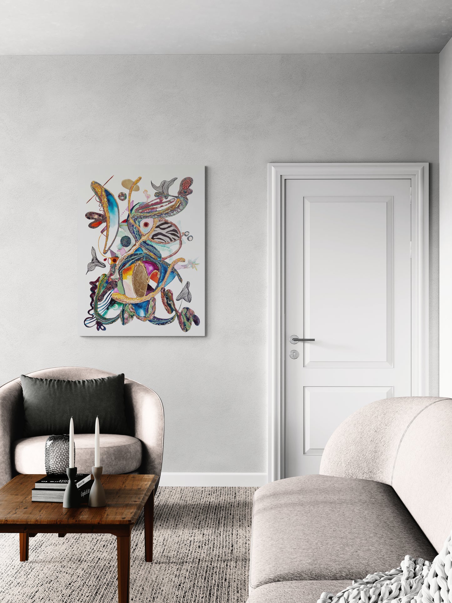 FUNKY REEF 60 X 80 cm djup 4 cm