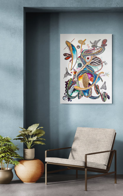 FUNKY REEF 60 X 80 cm djup 4 cm