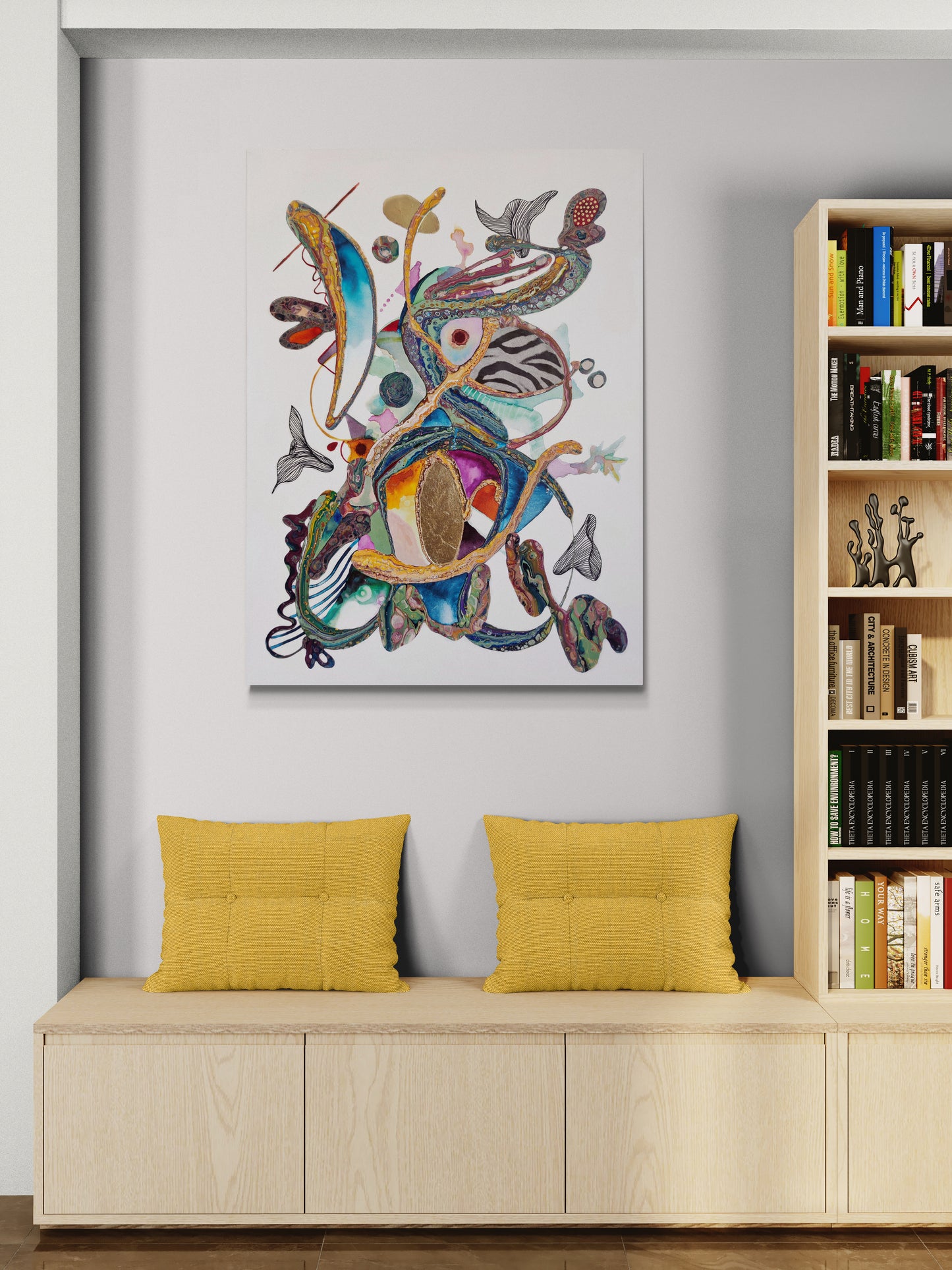 FUNKY REEF 60 X 80 cm djup 4 cm