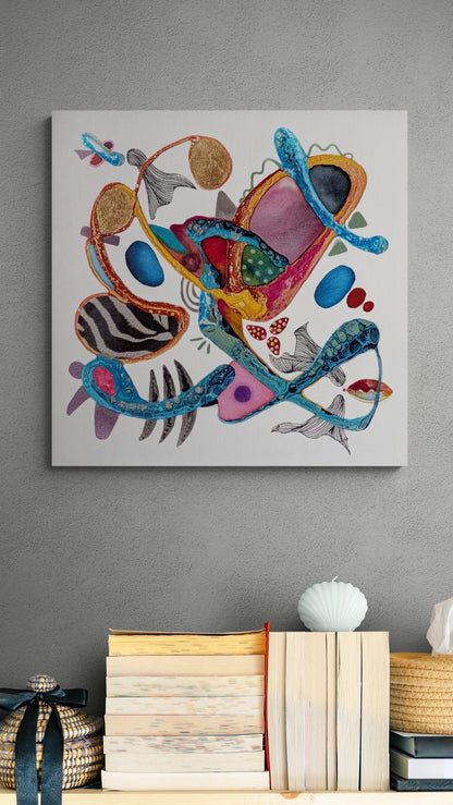 PONDS OF COLOR 40x40 cm djup 4 cm