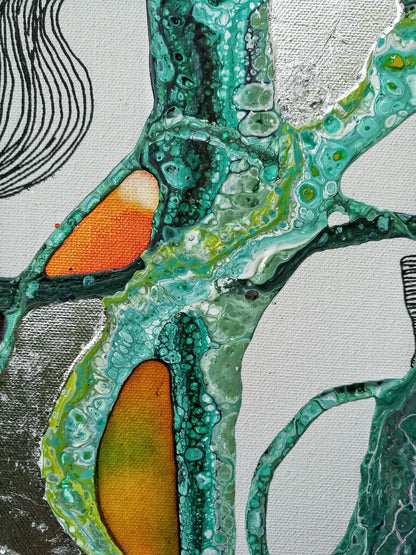 LAVA OF THE SEA  60x80cm djup 4cm