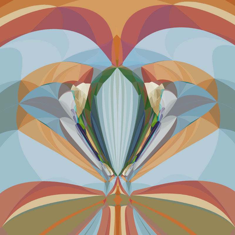 RETRO- COLORFUL- NR K56 - Unika Kuddfodral- Design By Helena Mernissi