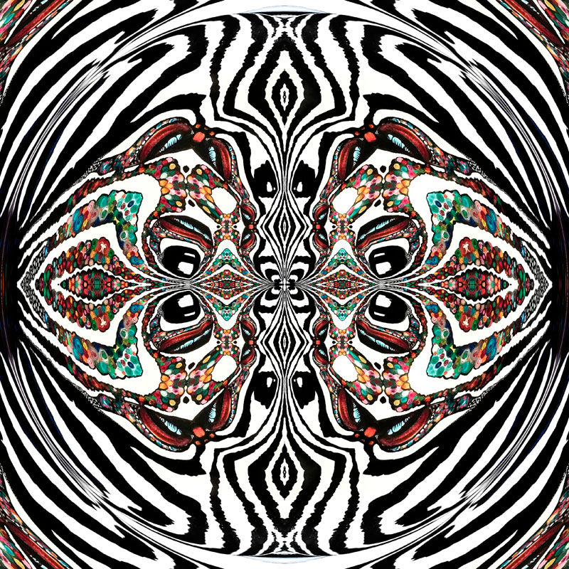 Stor Sammetslen Filt -NR 31 - Design By Helena Mernissi