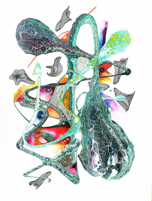 LAVA OF THE SEA  60x80x4cm