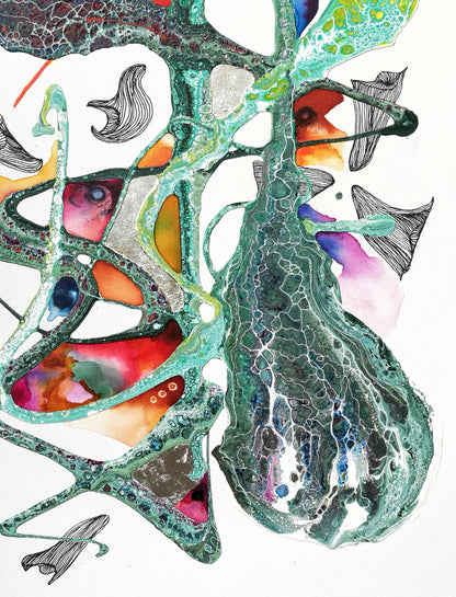 LAVA OF THE SEA  60x80x4cm