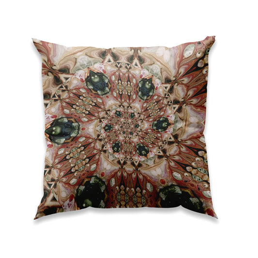 RETRO BOHO PASTEL-NR K198-Unika Kuddfodral- Design By Helena Mernissi