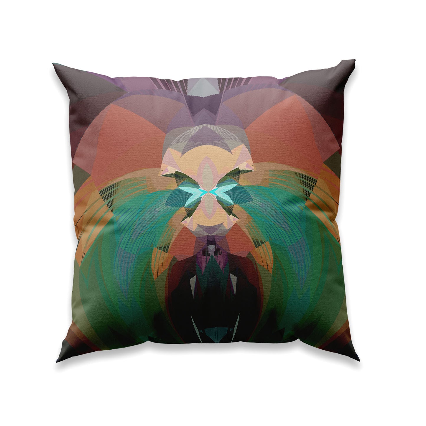 RETRO - COLORFUL-Unika Kuddfodral- Design By Helena Mernissi -NR K23
