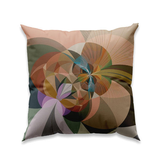 RETRO-PASTELS- Unika  Kuddfodral - Design By Helena Mernissi -NR K37