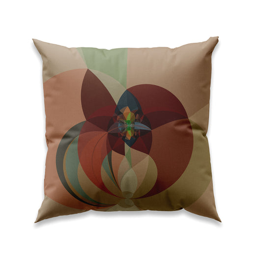 RETRO - COLORFUL - NR K42 -Unika Kuddfodral - Design By Helena Mernissi