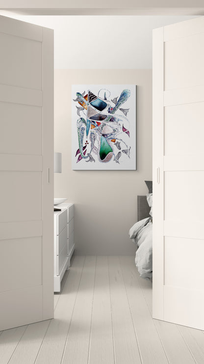 MOON DIVE 60 x 80 cm djup 4 cm
