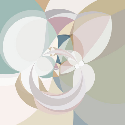 RETRO PASTELS- NR K192-Unika Kuddfodral- Design By Helena Mernissi